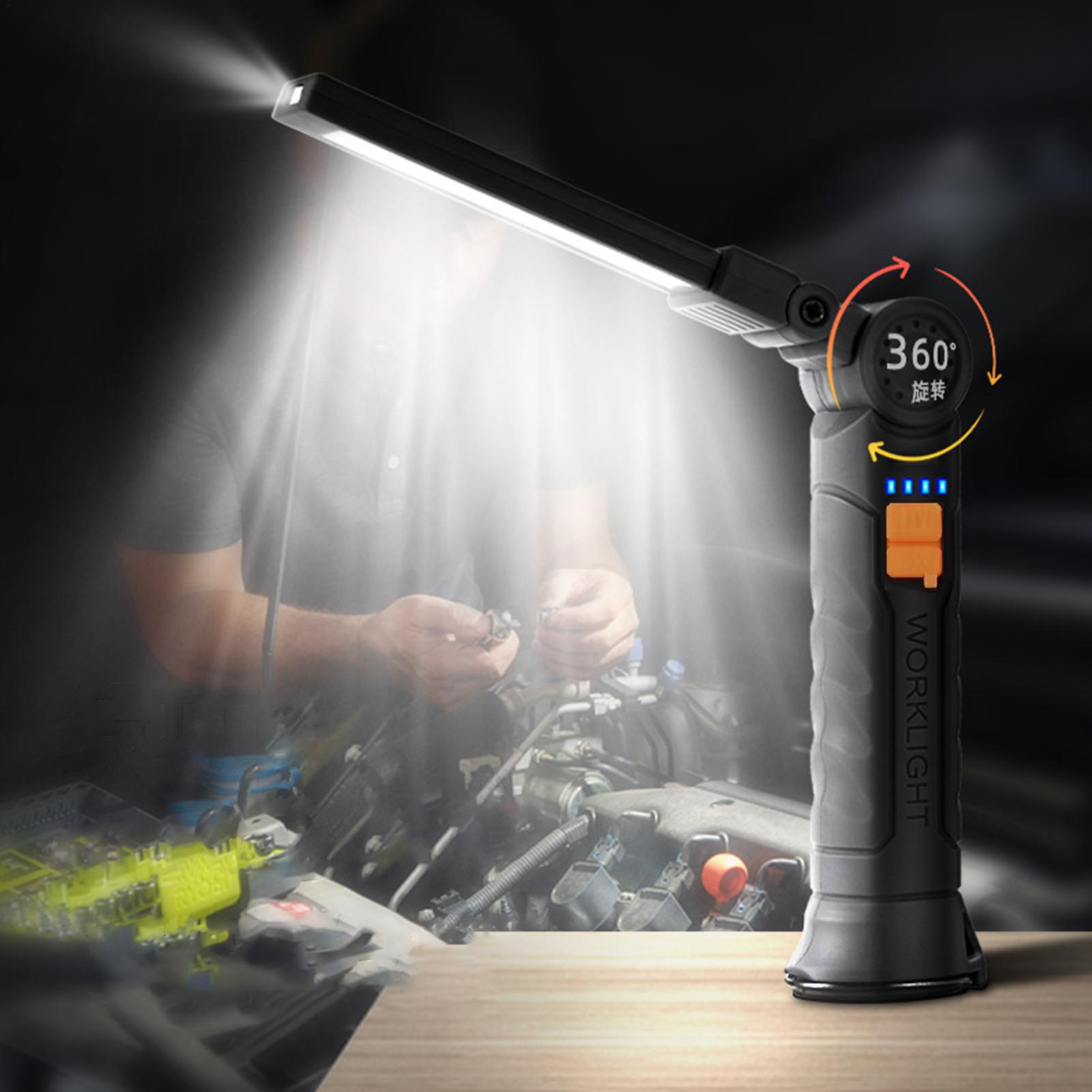 Home Security Flood Lights - Akumulatorowa latarka LED z magnesem i