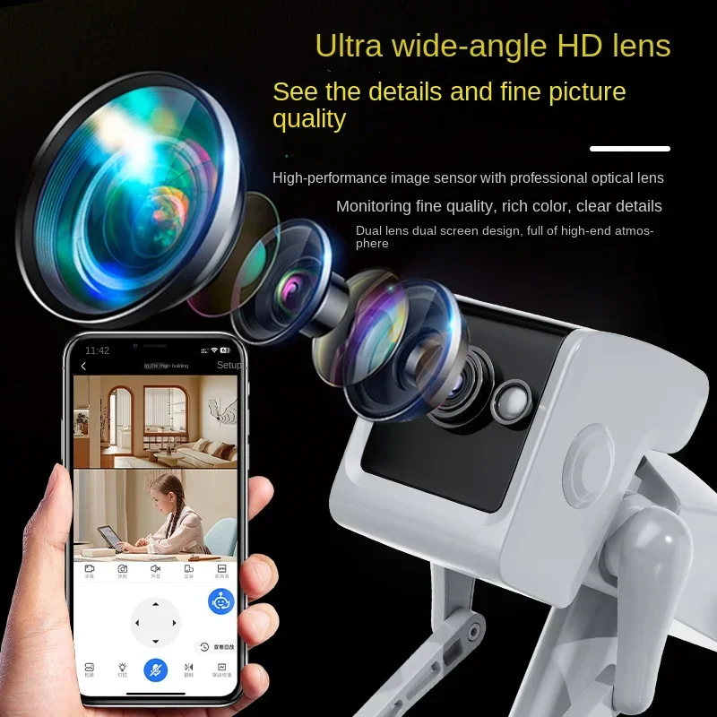 Home Security Robot - Kamera IP 2 MP Bezprzewodowa kamera