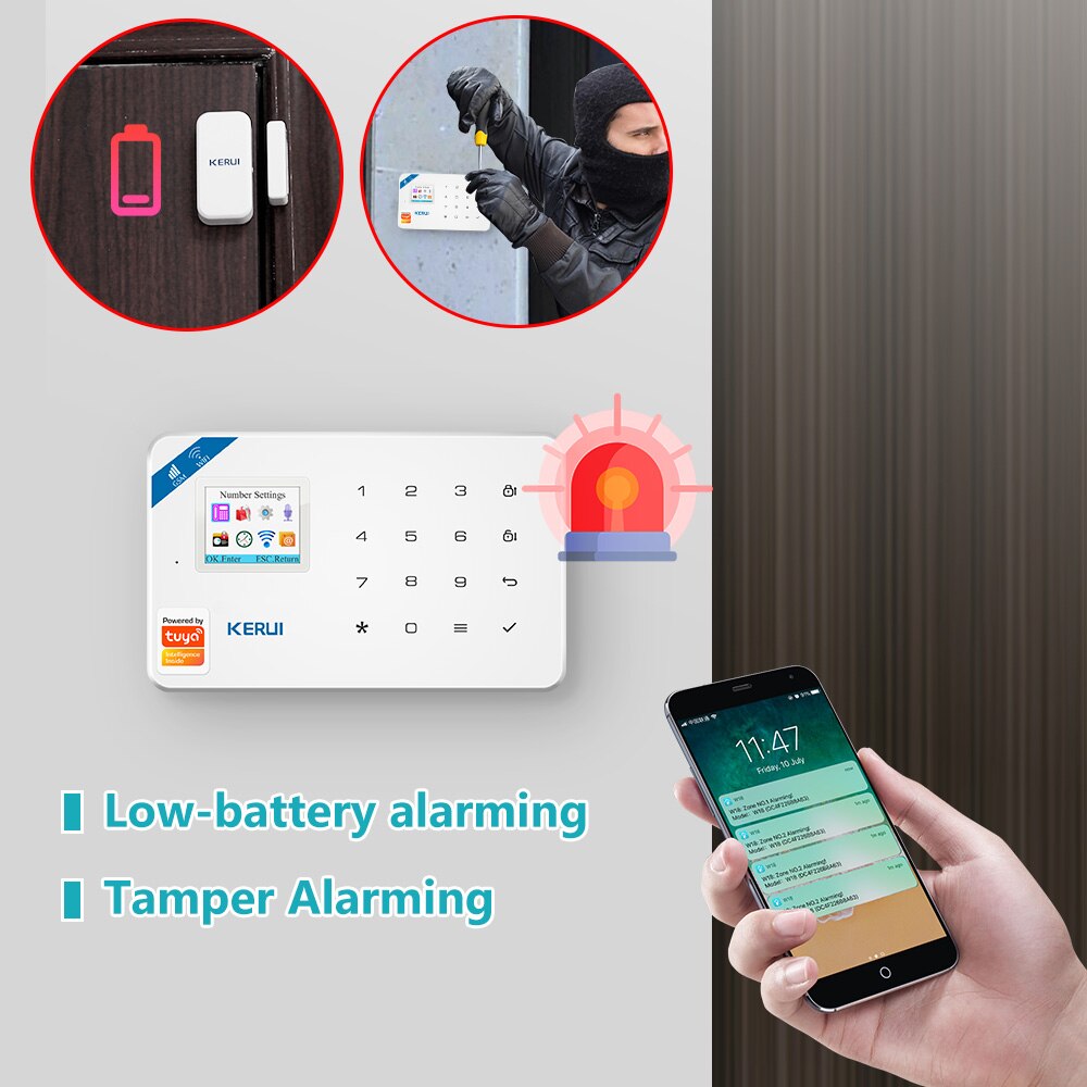 KERUI W181 Tuya inteligentny W – Home Security Front Door Camera recenzja i cena