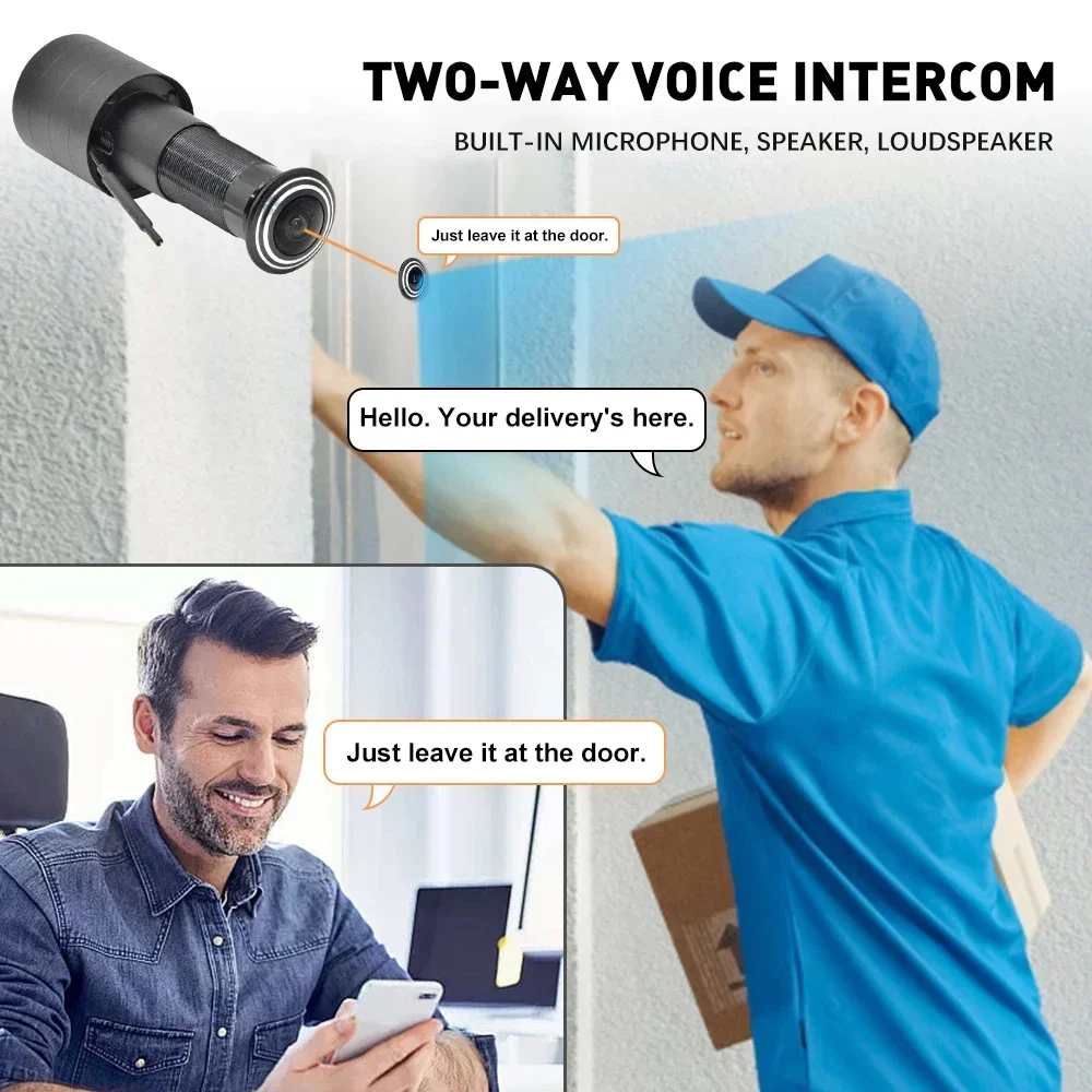 PEGATISAN 2K Wifi Tuya Intelig – Home Security Front Door Camera recenzja i cena
