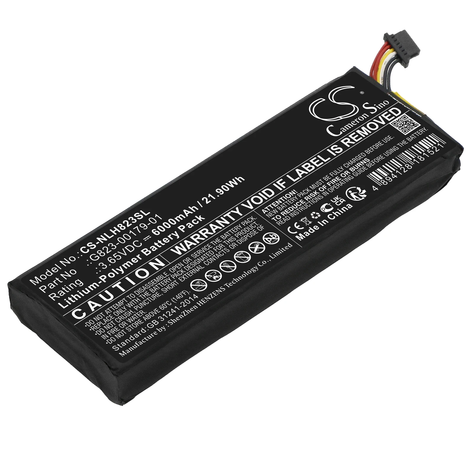 Bateria zamienna CameronSino L – Home Security Battery Replacement recenzja i cena