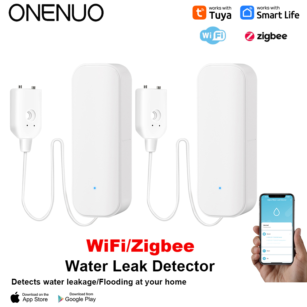 WiFi/Zigbee czujnik wody Tuya  – Sim Gsm Alarm recenzja i cena