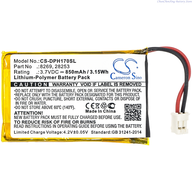 Cameron Sino 3.7V 850mAh Zamie – Home Security Battery Replacement recenzja i cena
