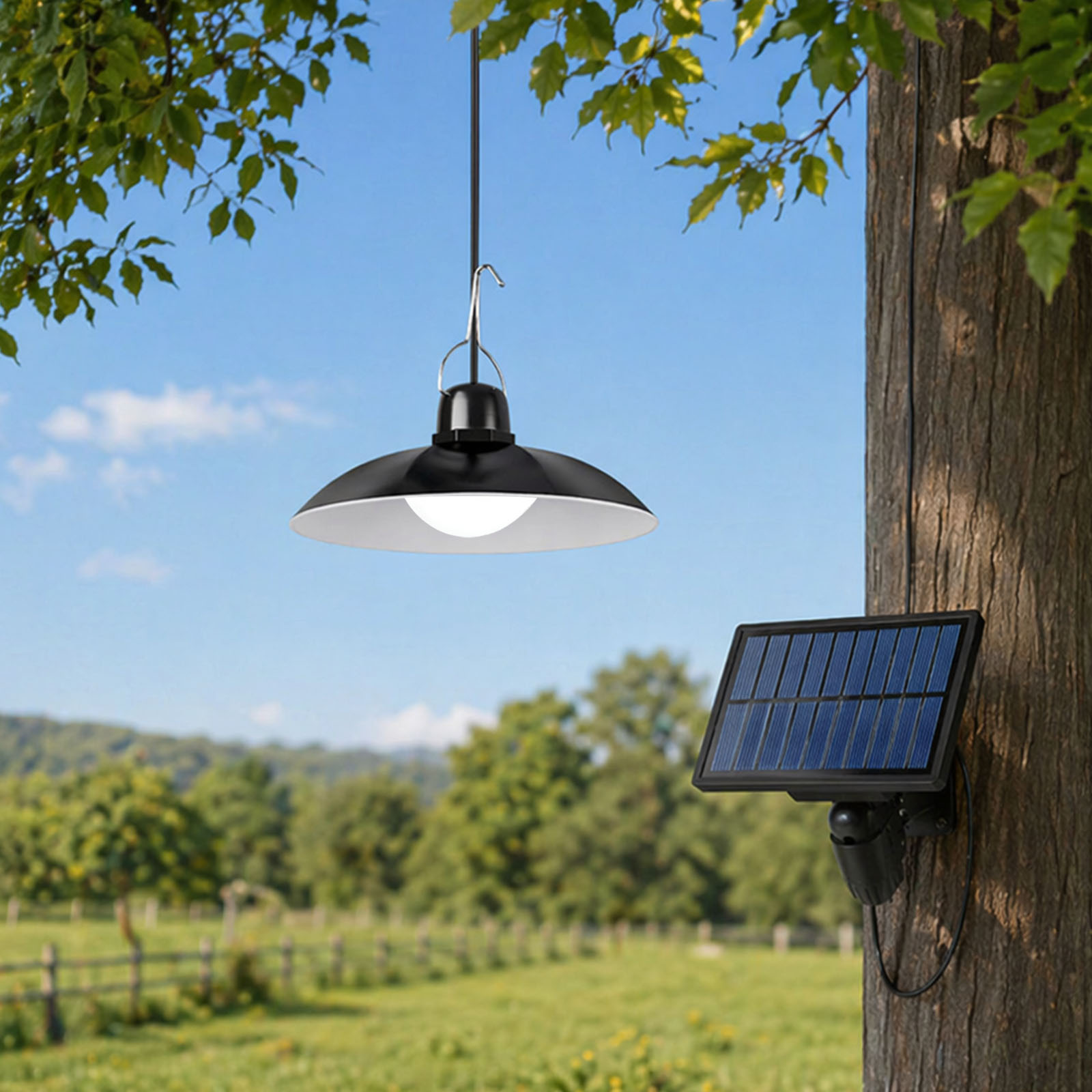Zewnętrzne lampy solarne, oświ – Home Security Flood Lights recenzja i cena