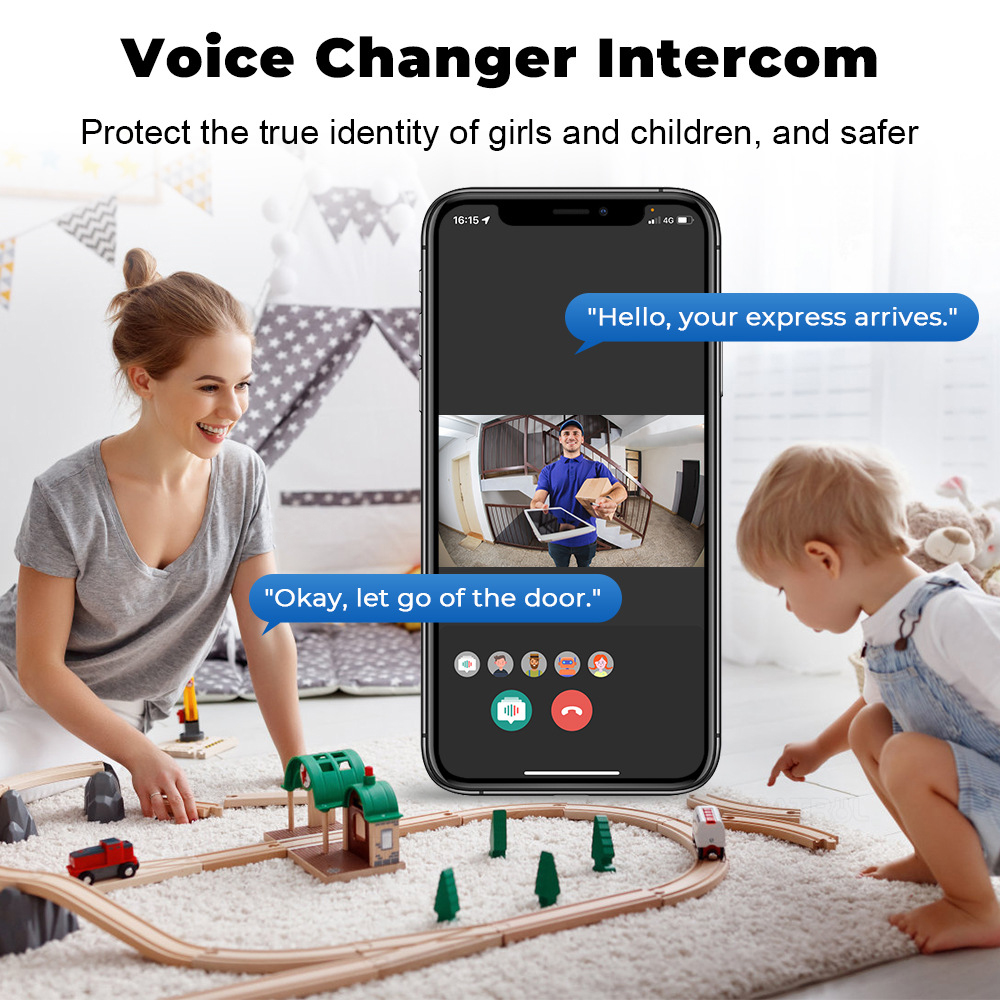 Tuya WiFi wideodomofon bezprze – Home Security Front Door Camera recenzja i cena